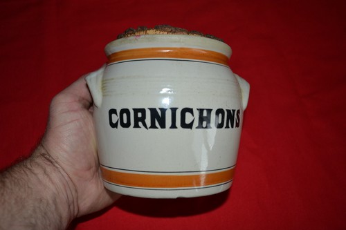 Beau pot cornichons - à,