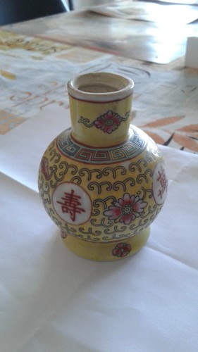 Pot vase miniature chinois - vase,
