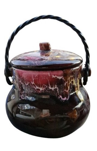 Pot chaudron céramique - pot-,