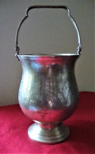 Seau glaçons métal - seau, à