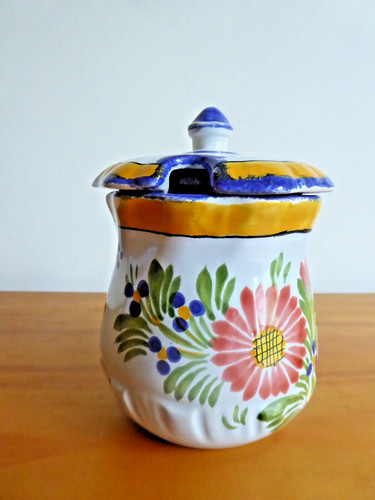 Pot sucrier moutardier - sucrier,