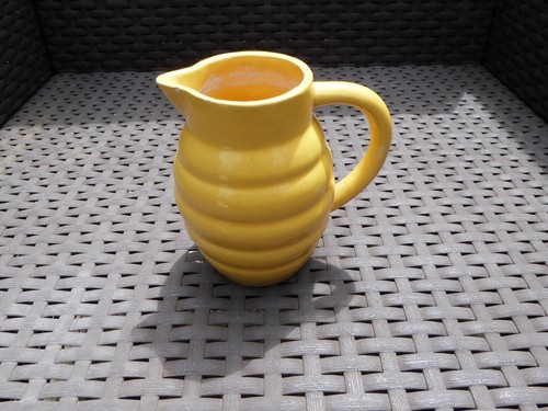 Pot lait jaune - pot,